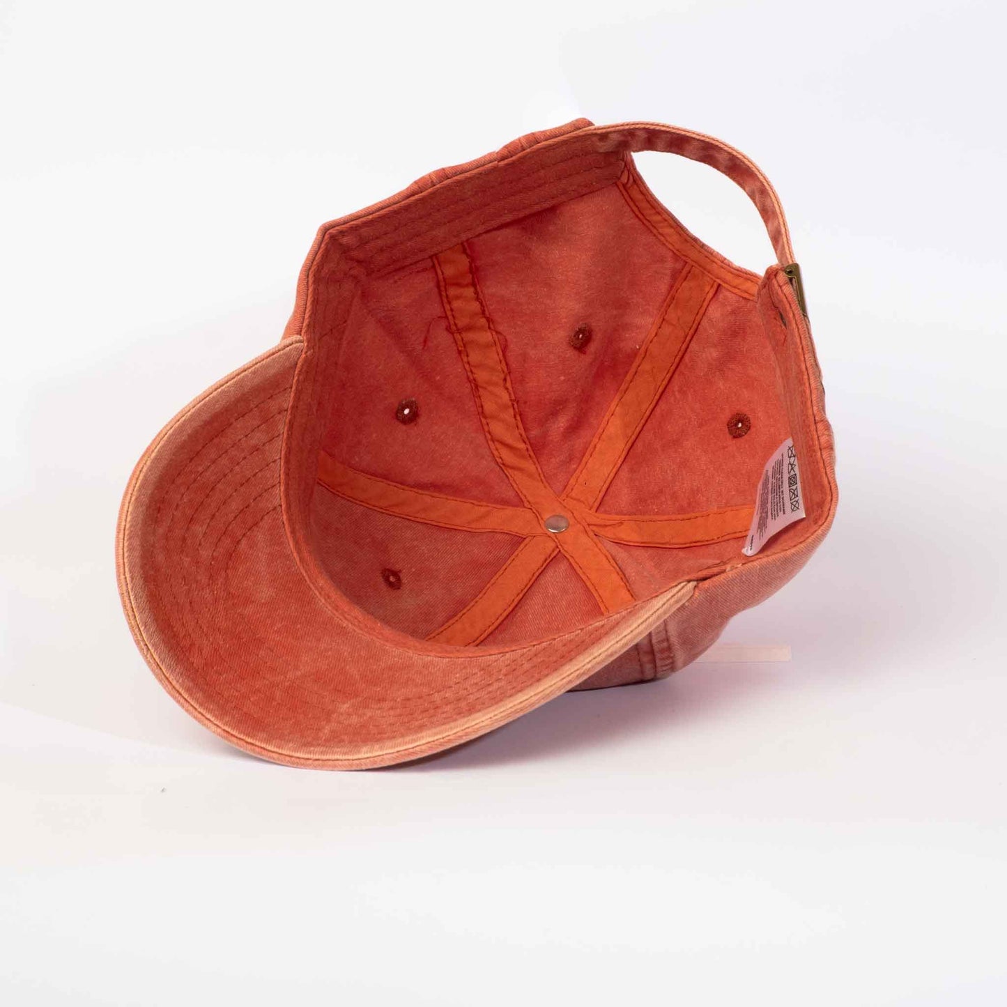 Low profile Vintage Cap | Orange / Black
