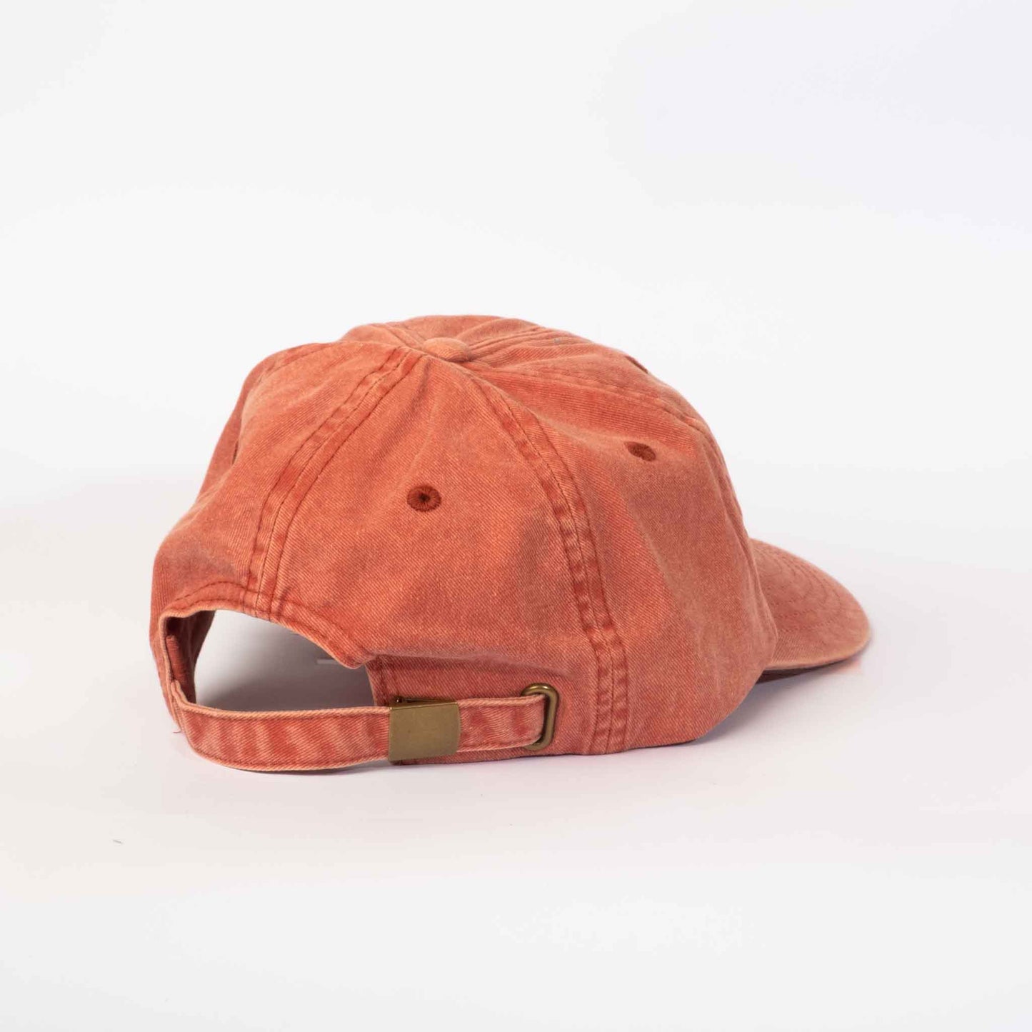 Low profile Vintage Cap | Orange / Text