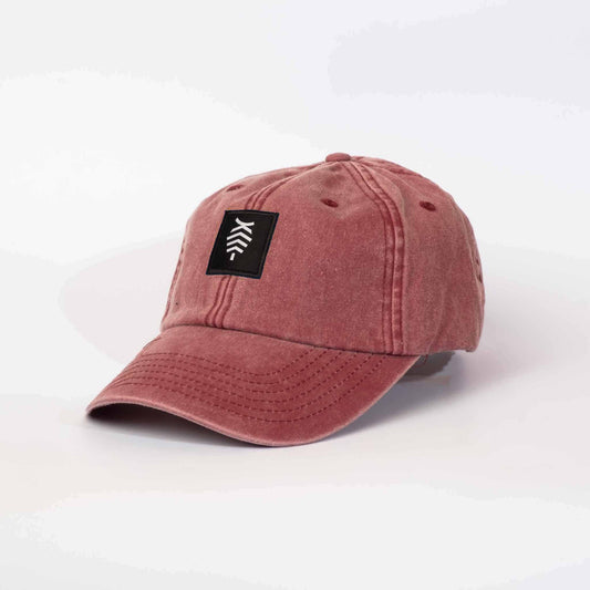 Low profile Vintage Cap | Red / Black