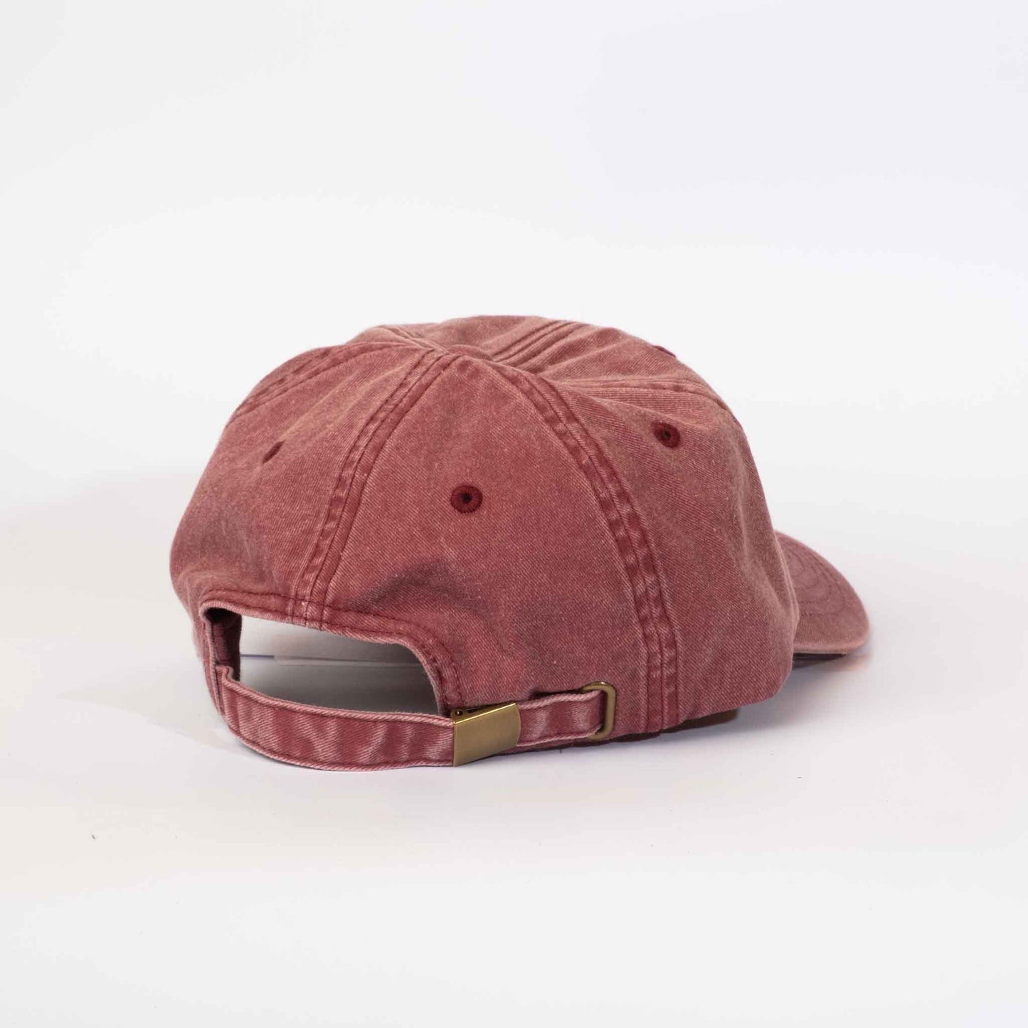 Low profile Vintage Cap | Red / Text