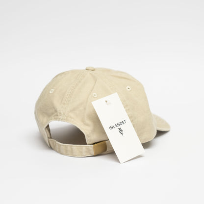 Low profile Vintage Cap | Sand / Black