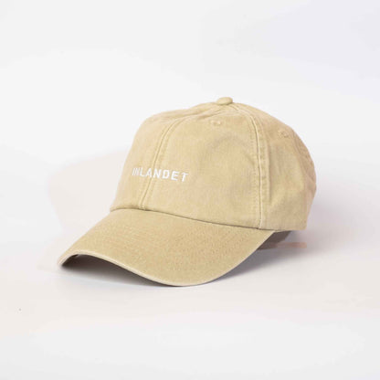 Low profile Vintage Cap | Sand / Text