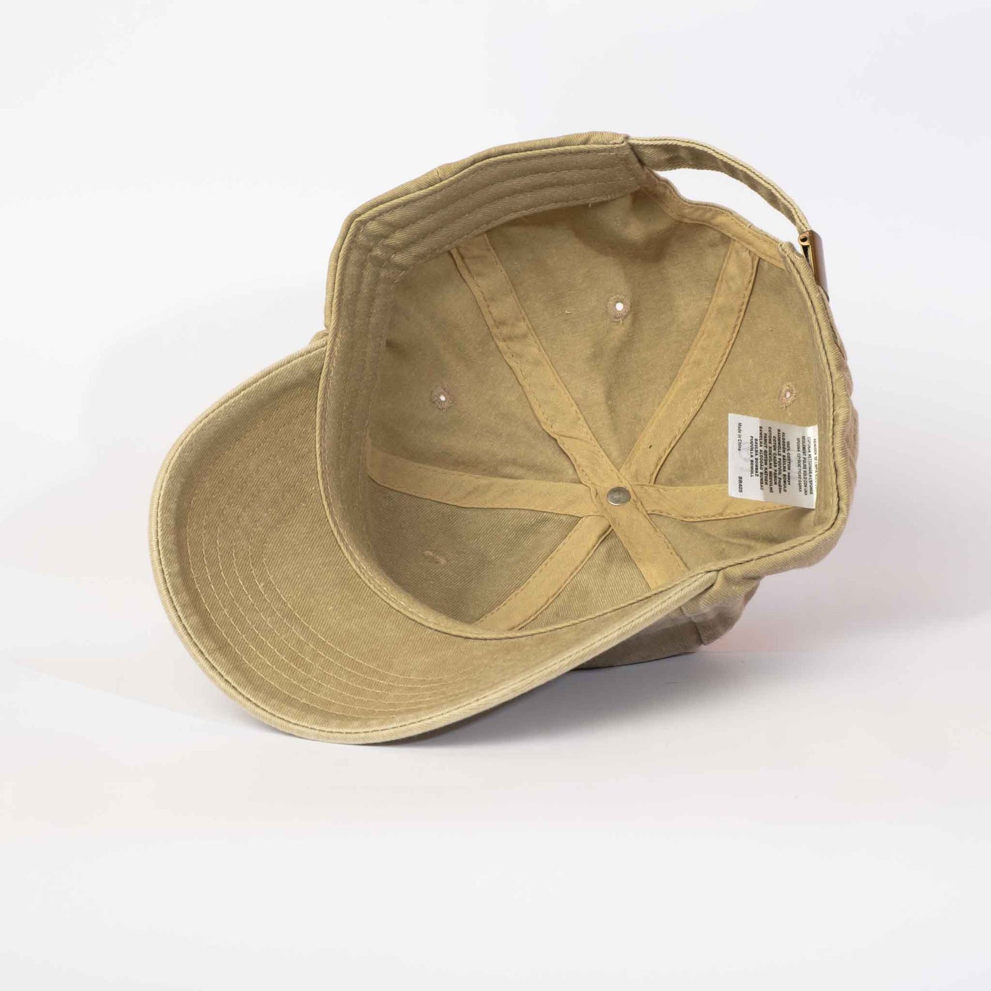 Low profile Vintage Cap | Stone / Black