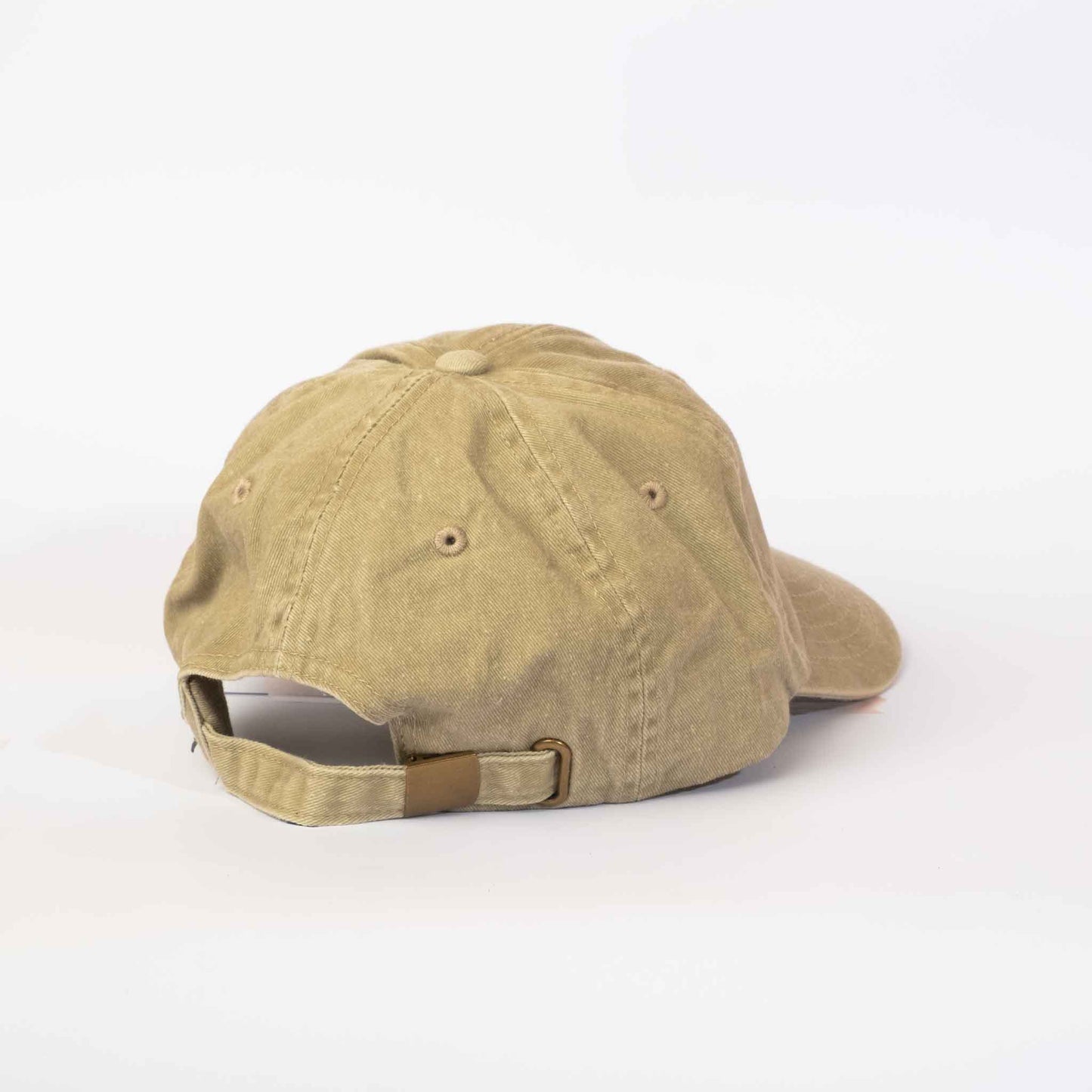Low profile Vintage Cap | Stone / Leather