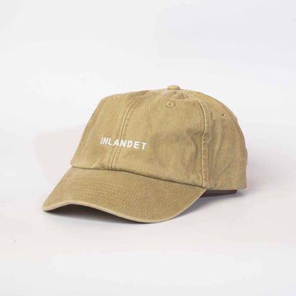 Low profile Vintage Cap | Stone / Text