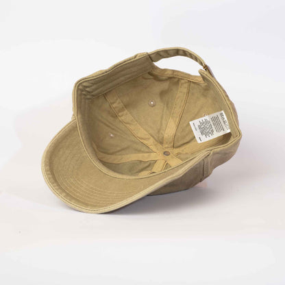 Low profile Vintage Cap | Stone / Text