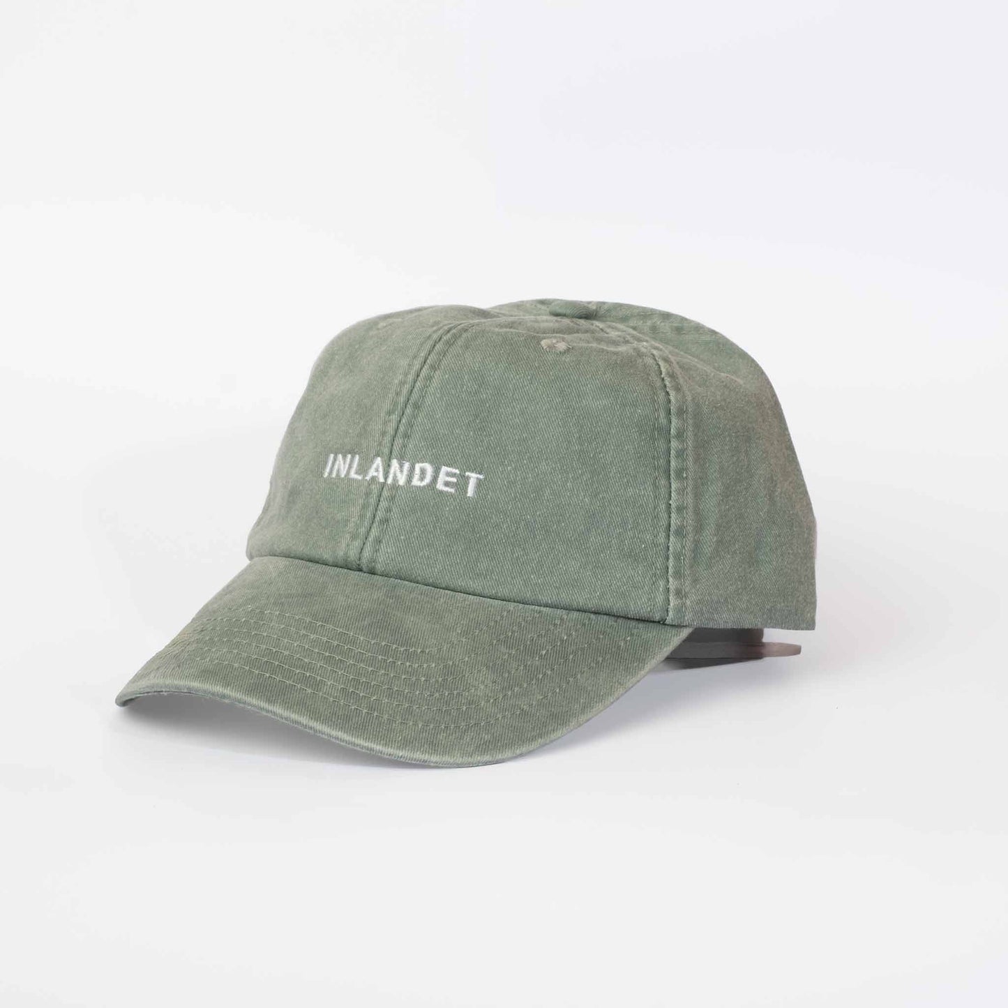 Low profile Vintage Cap | Sage Green / Text