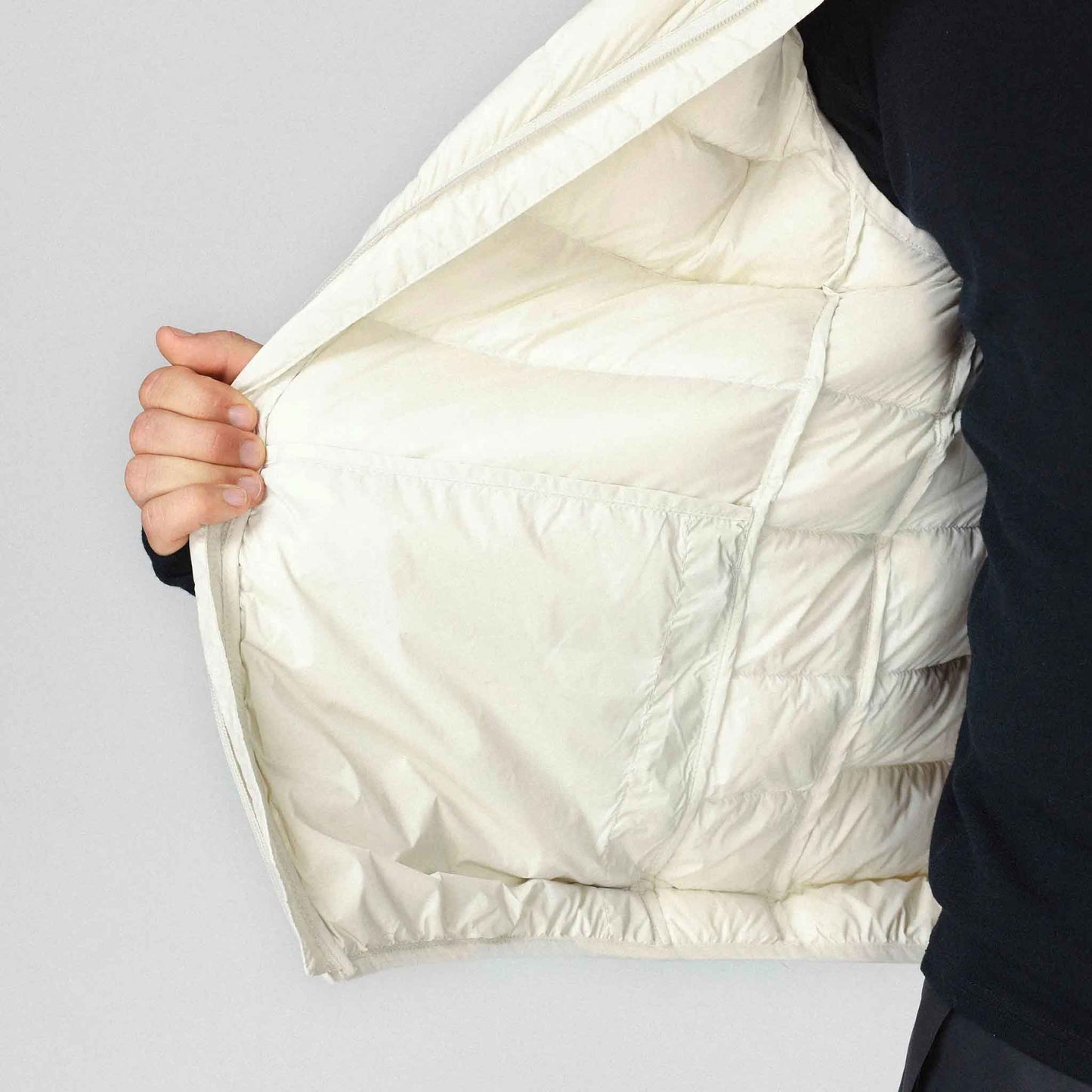 Packable Down Vest | Off White