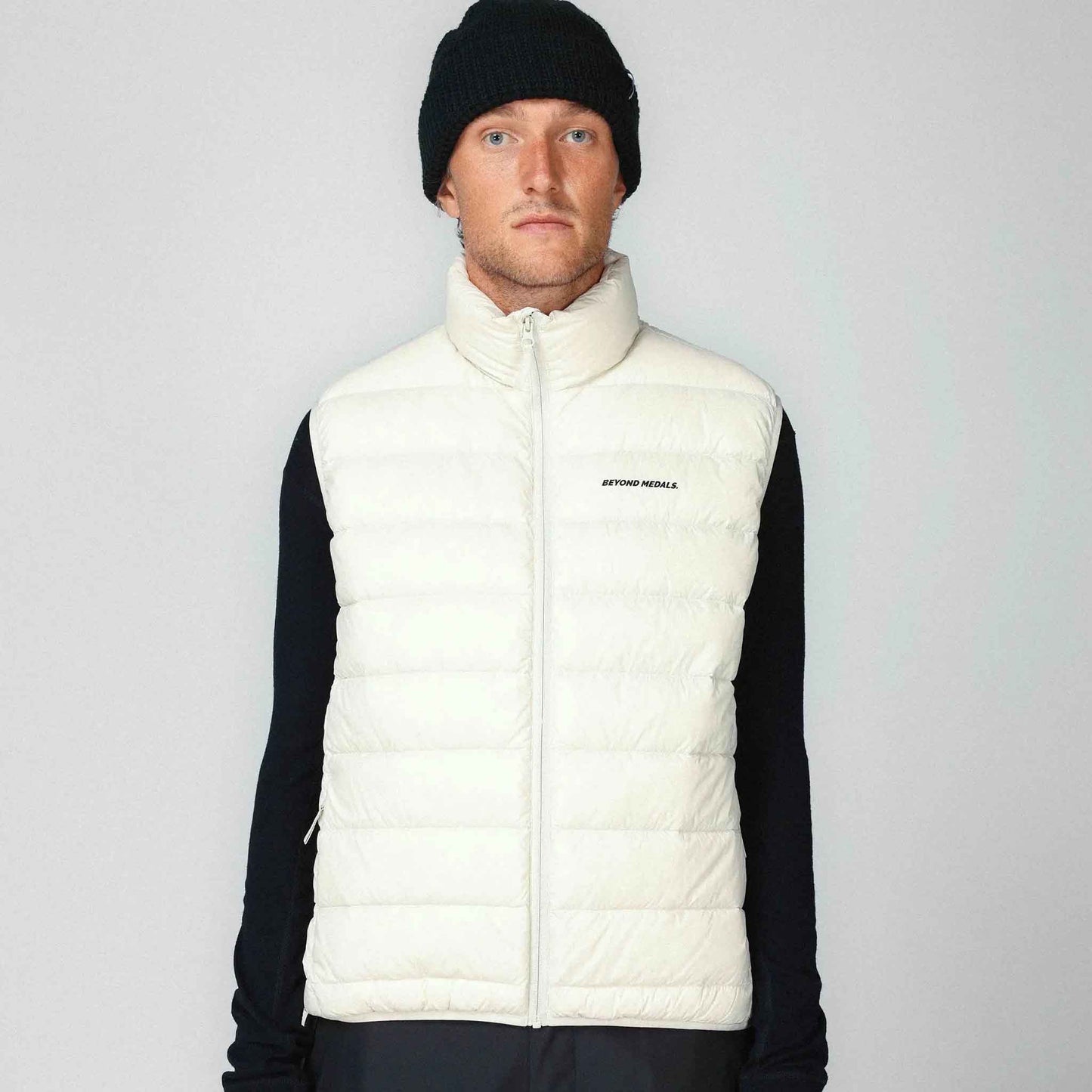 Packable Down Vest | Off White