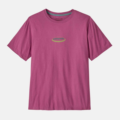 95 Oval Logo T-Shirt | Faded Magenta