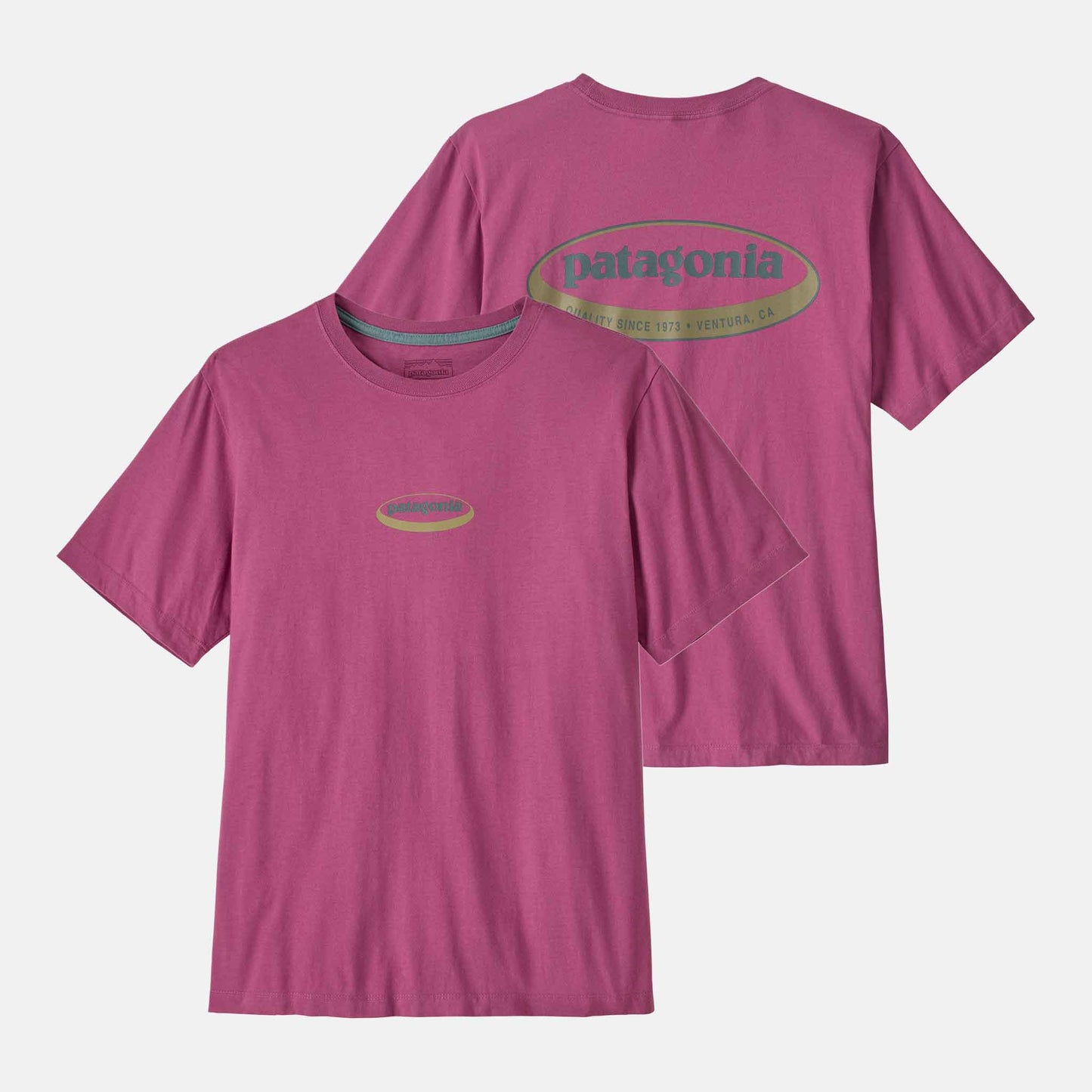 95 Oval Logo T-Shirt | Faded Magenta