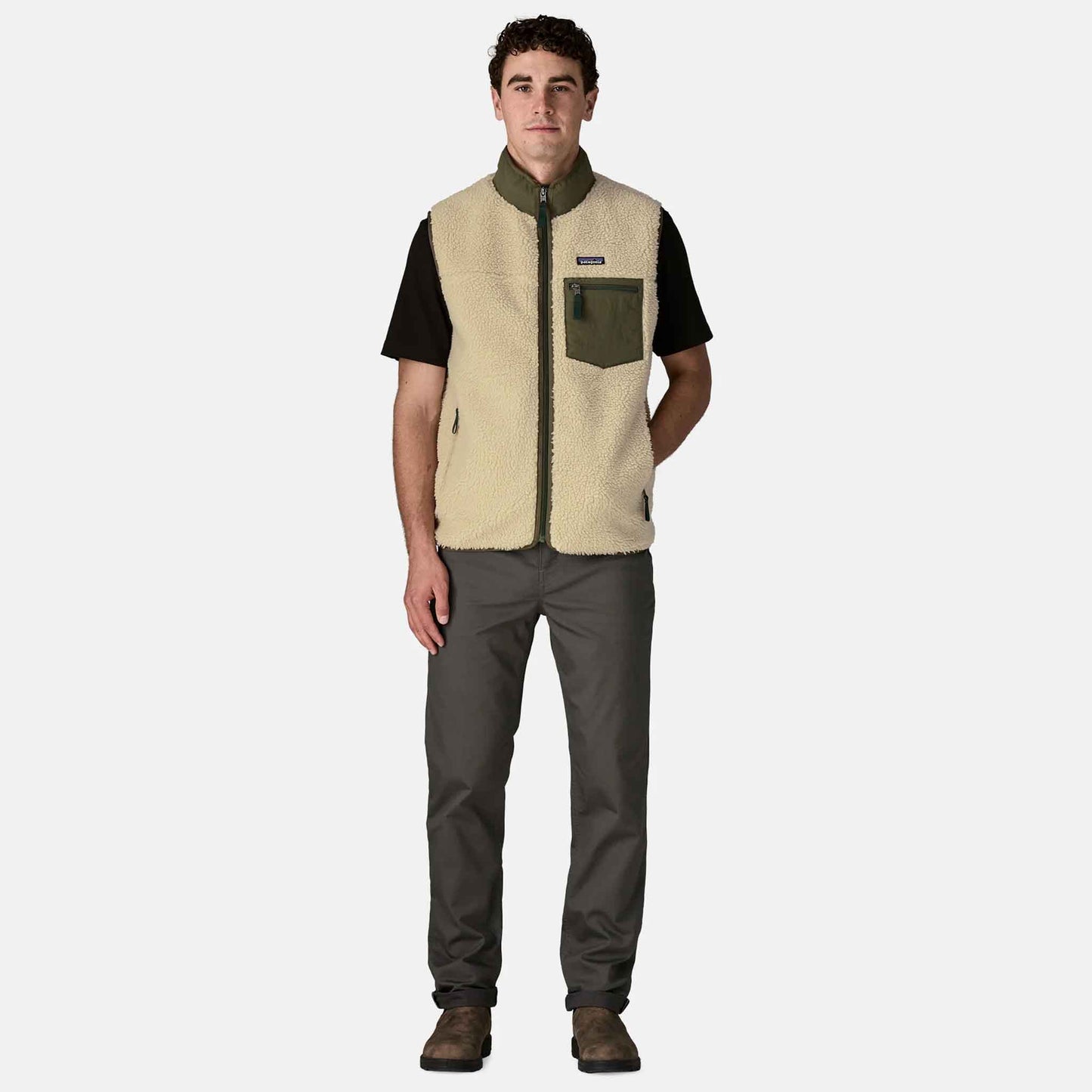 Classic Retro-X Vest | Dark Natural w/Basin Green