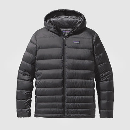 Down Sweater Hoody | BLK