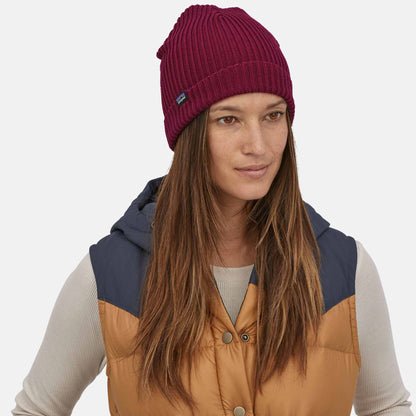Fishermans Rolled Beanie | Wax Red