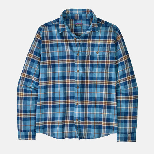 L/S LW Fjord Flannel Shirt | Prime Shore Blue