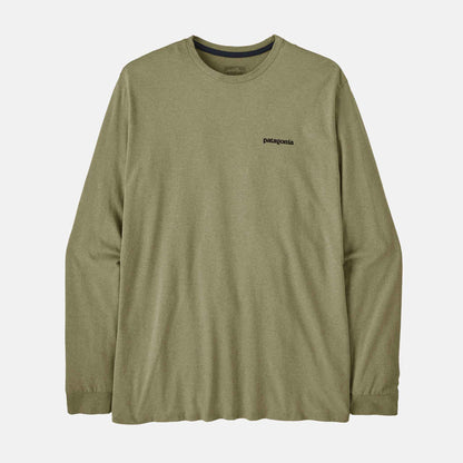 L/S P-6 Logo Responsibili-Tee | P-6 Outline Gumtree Green