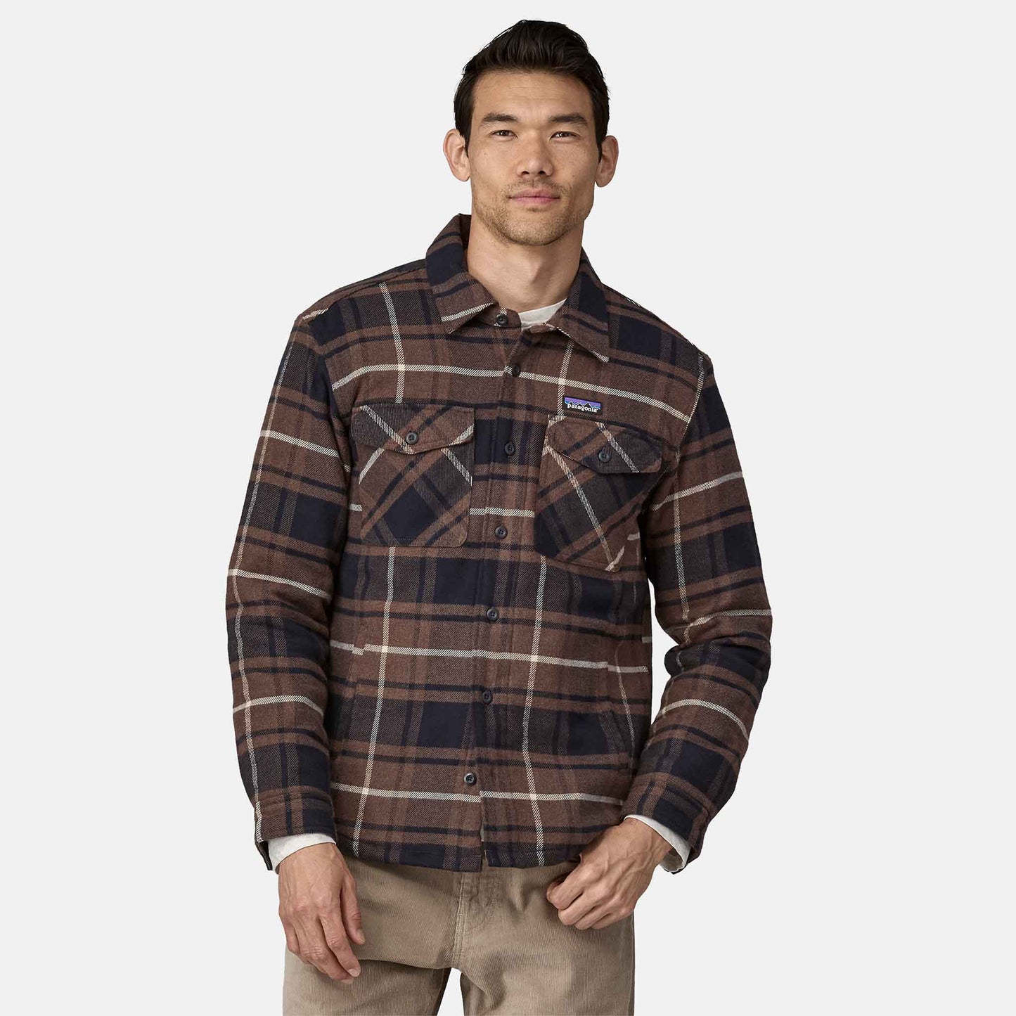 Insulated Organic Cotton MW Fjord Flannel Shirt | OMBN