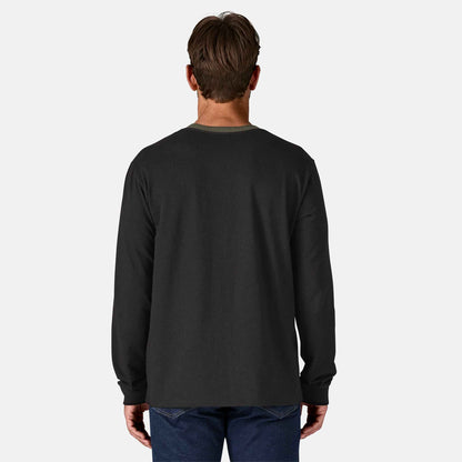 M's L/S Shop Sticker Pocket Responsibili-Tee | BLBN