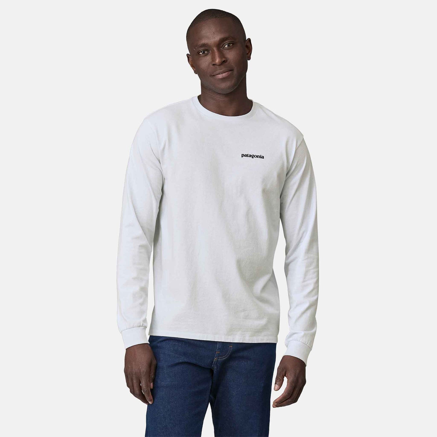 L/S P-6 Logo Responsibili-Tee | WHI
