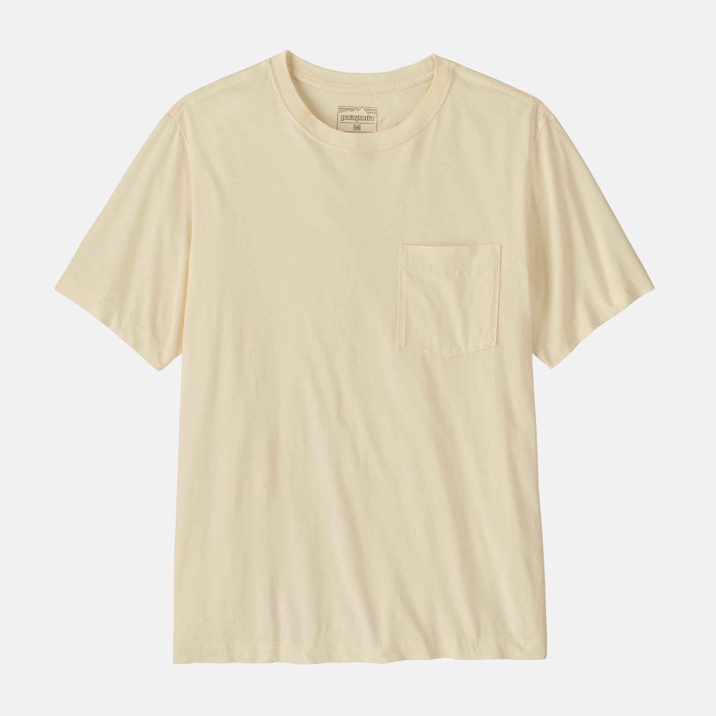 Daily Pocket Tee | Undyed Natural