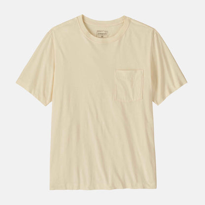 Daily Pocket Tee | Undyed Natural