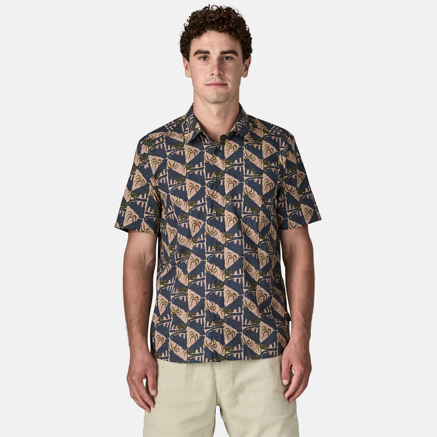 Go To Shirt | Jaguar Geo Dolomite Blue