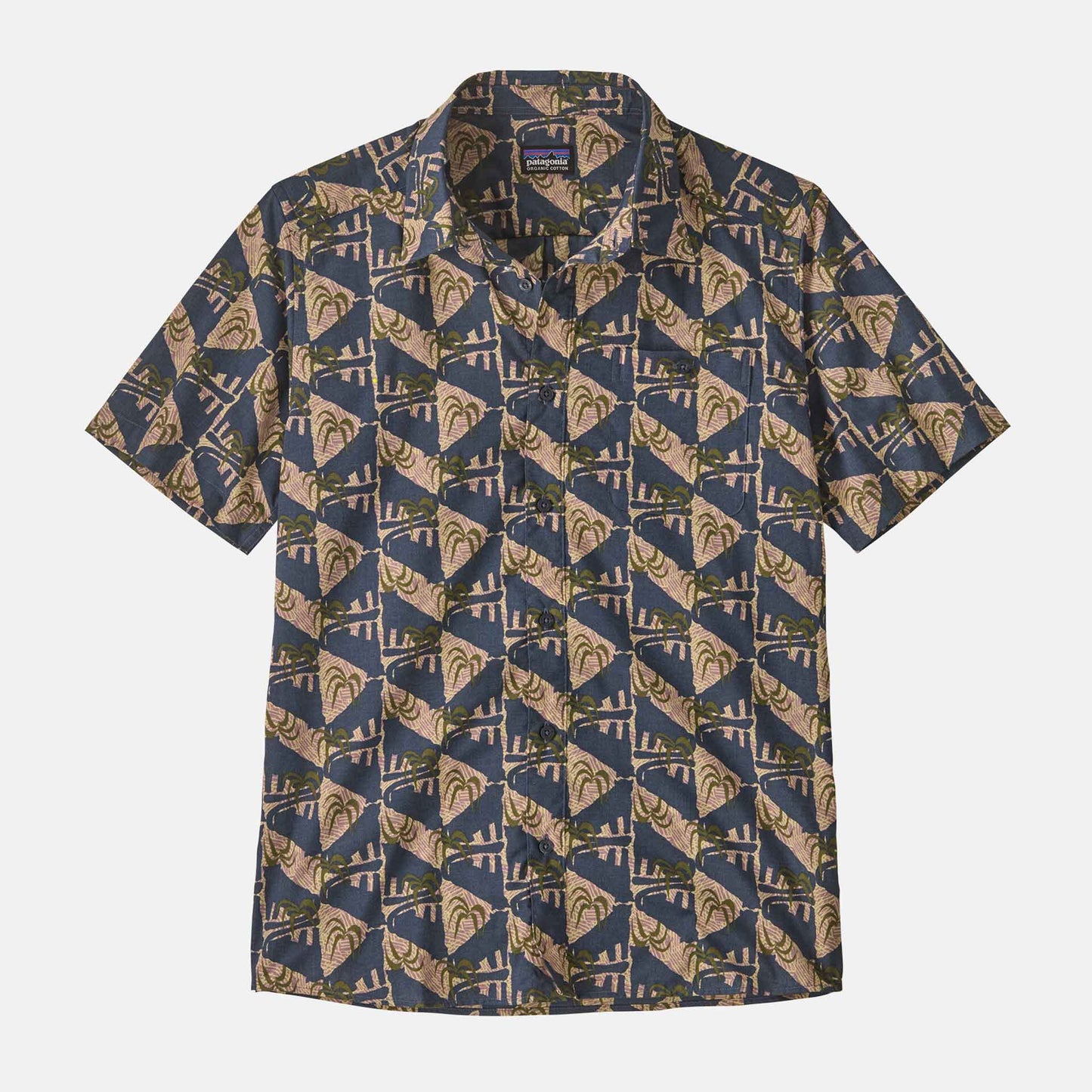 Go To Shirt | Jaguar Geo Dolomite Blue