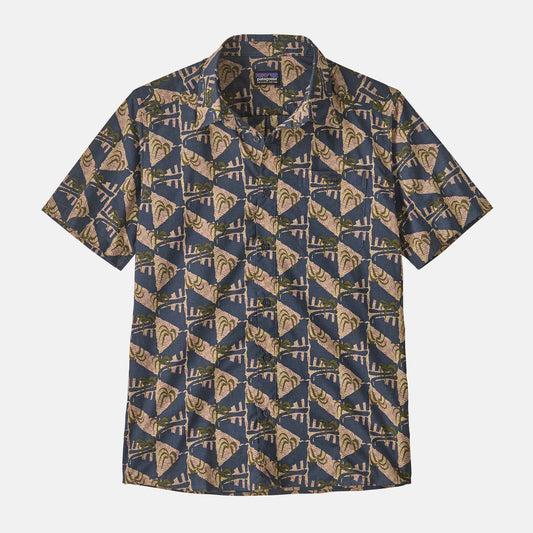 Go To Shirt | Jaguar Geo Dolomite Blue