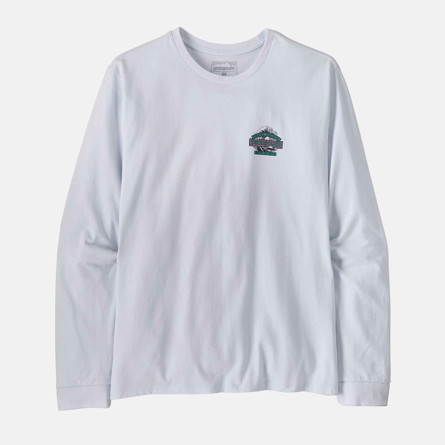 L/S Great Waves Responsibili Tee | White