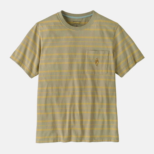 MW Water People Mark Pocket Tee | Steep Face: Weathered Stone