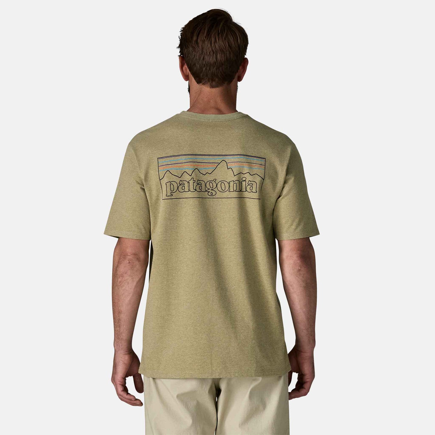 P-6 Logo Responsibility Tee | P-6 Outline Gumtree Green