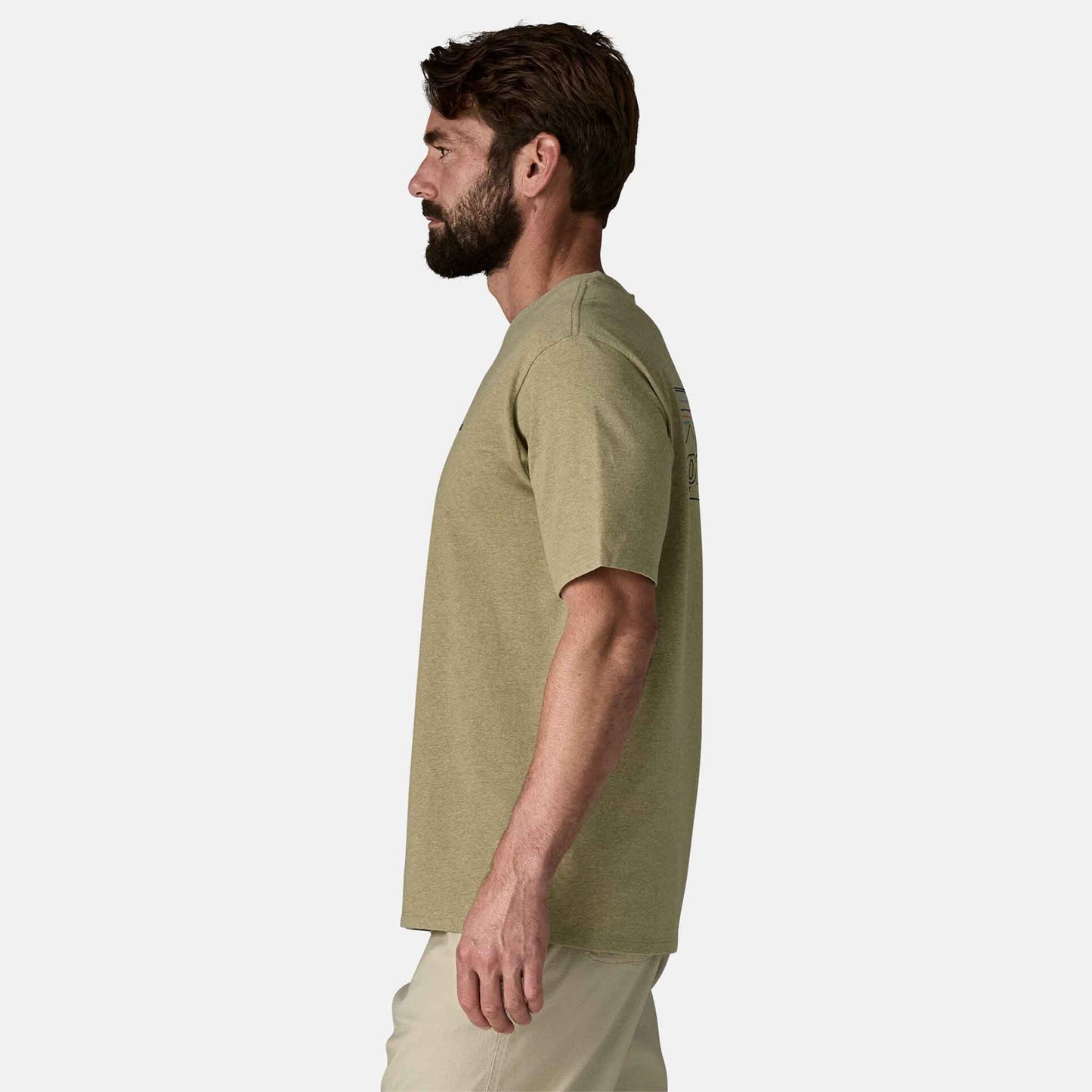 P-6 Logo Responsibility Tee | P-6 Outline Gumtree Green
