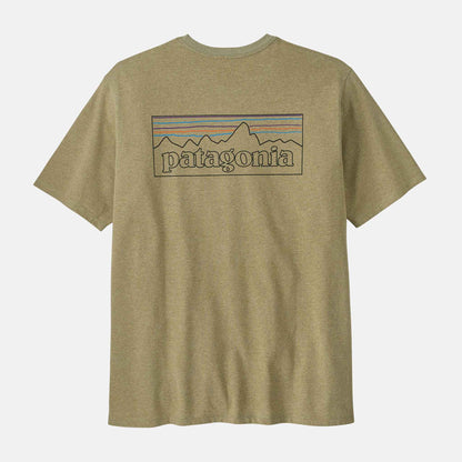 P-6 Logo Responsibility Tee | P-6 Outline Gumtree Green