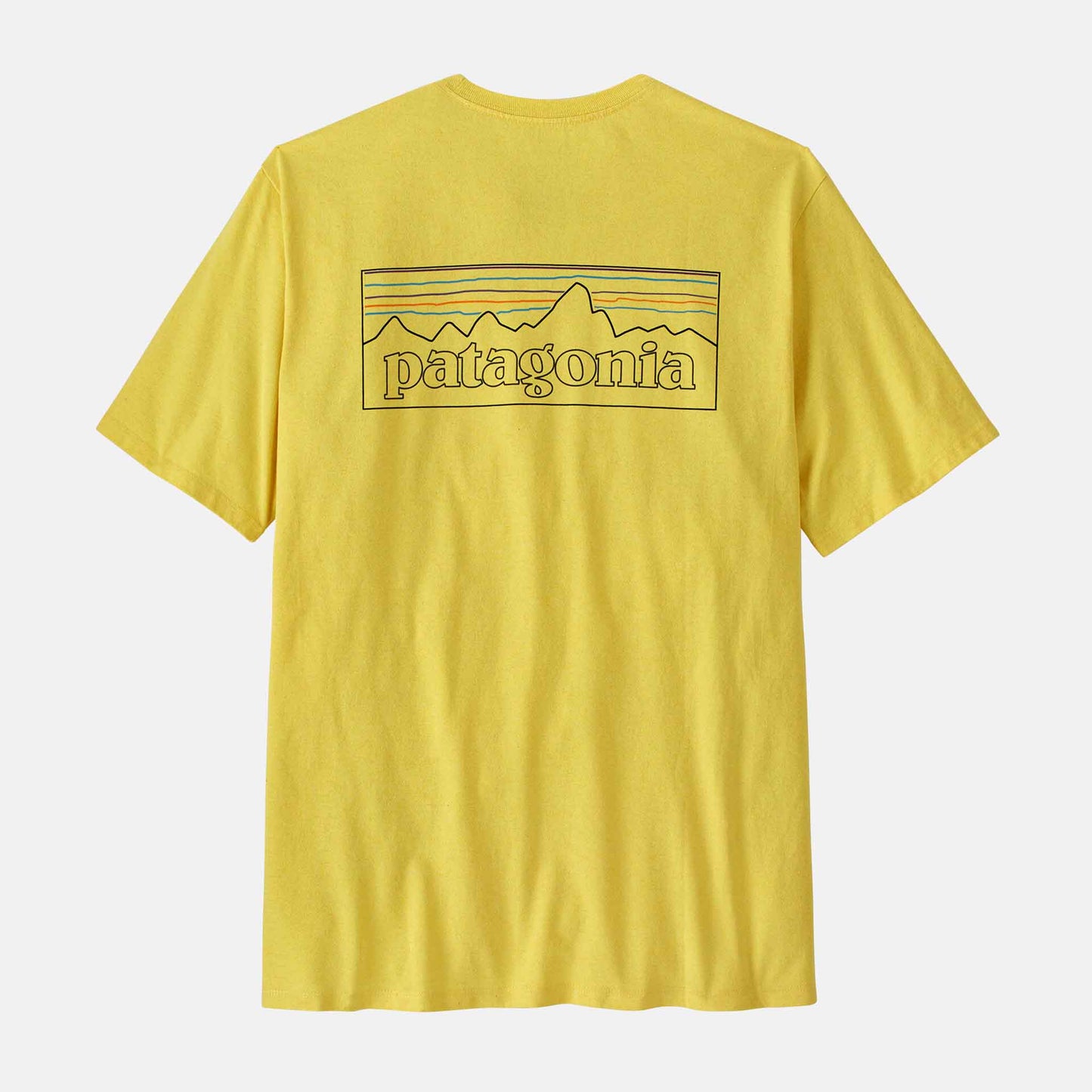 P-6 Logo Responsibility Tee | P-6 Outline Lemon Zest