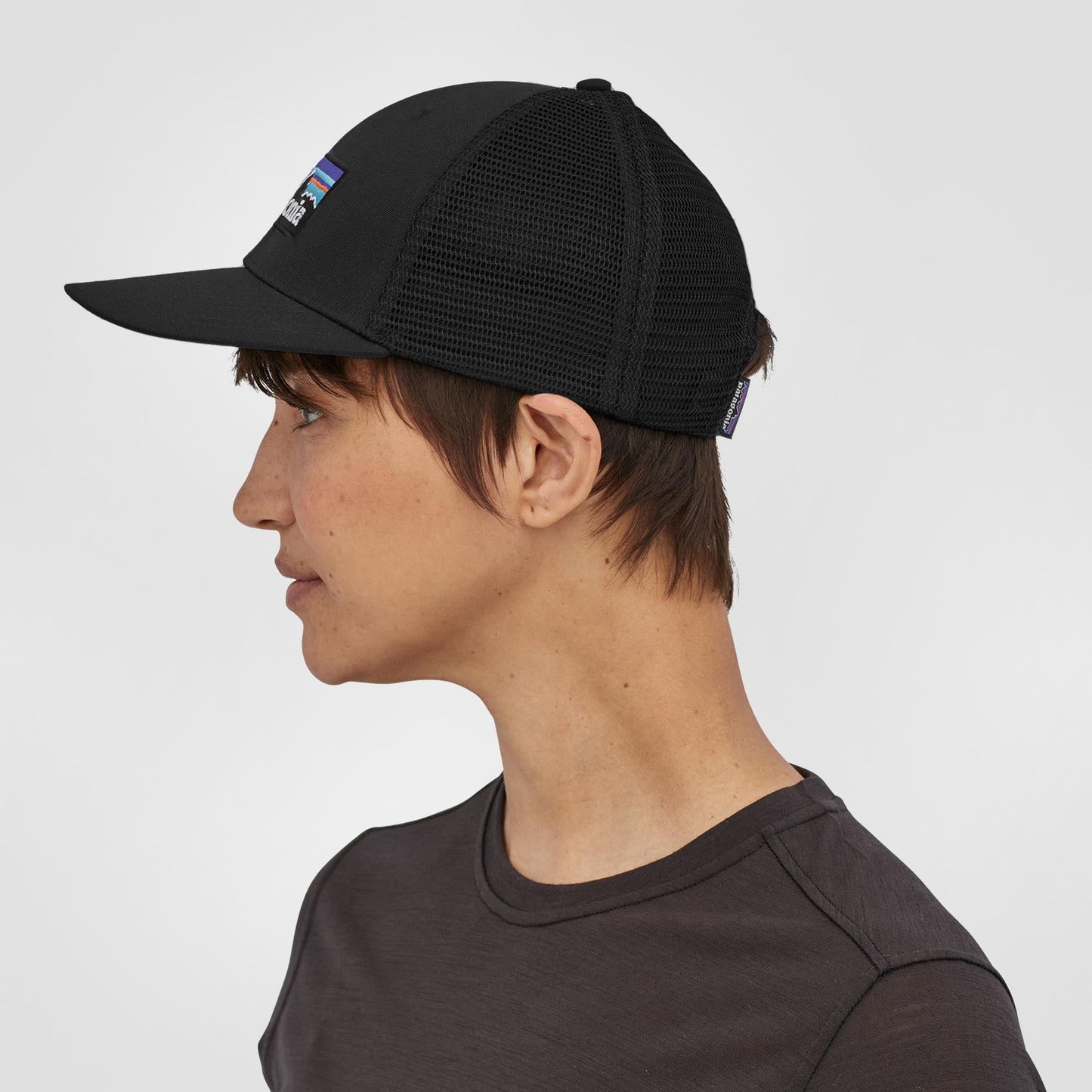 P-6 Logo LoPro Trucker Hat | BLK