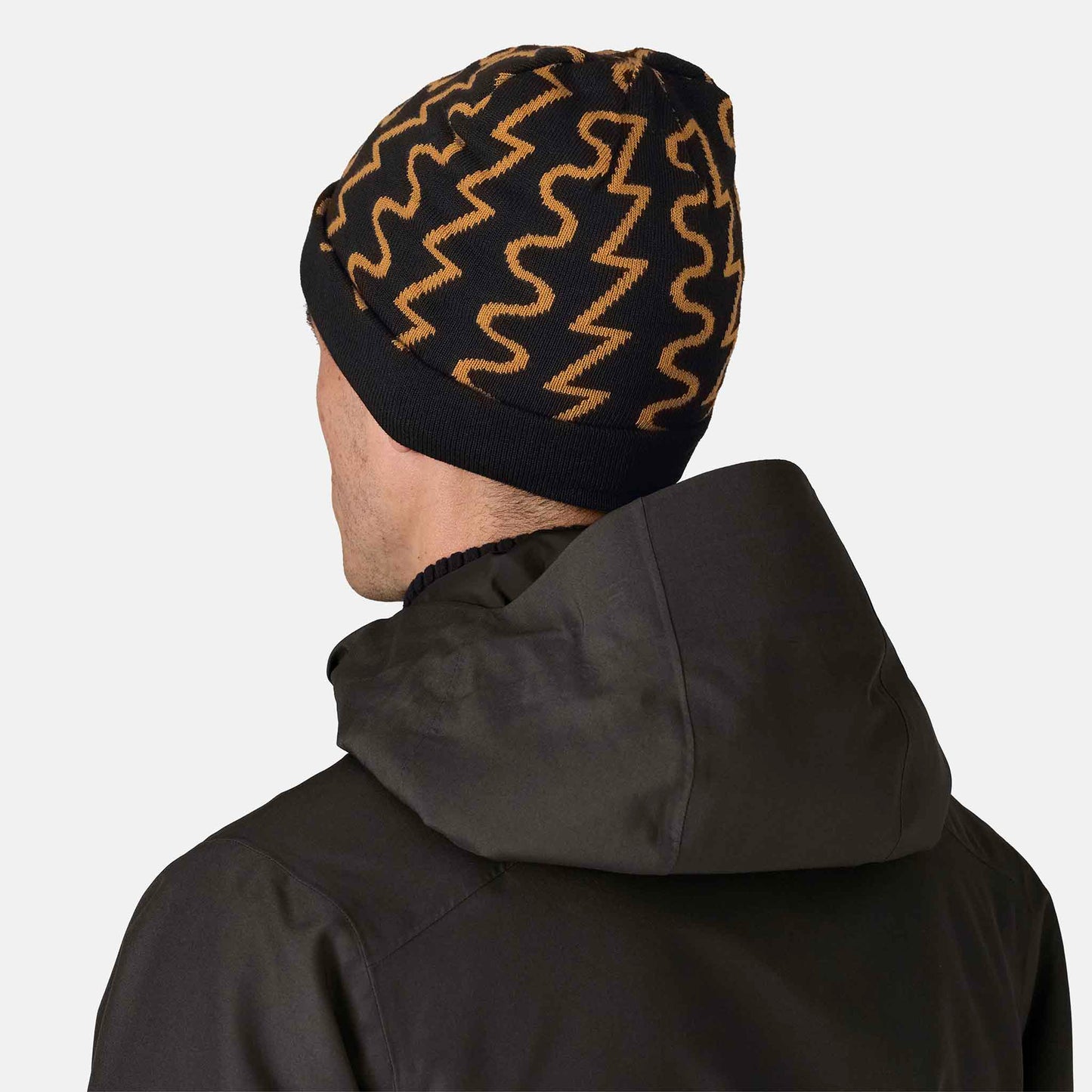 PowSlayer Beanie | Fresh Tracks: Black
