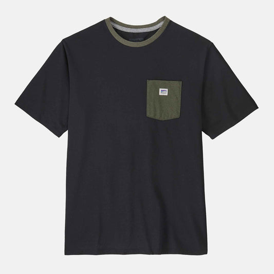 M's Shop Sticker Pocket Responsibili-Tee | BLBN