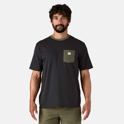 M's Shop Sticker Pocket Responsibili-Tee | BLBN