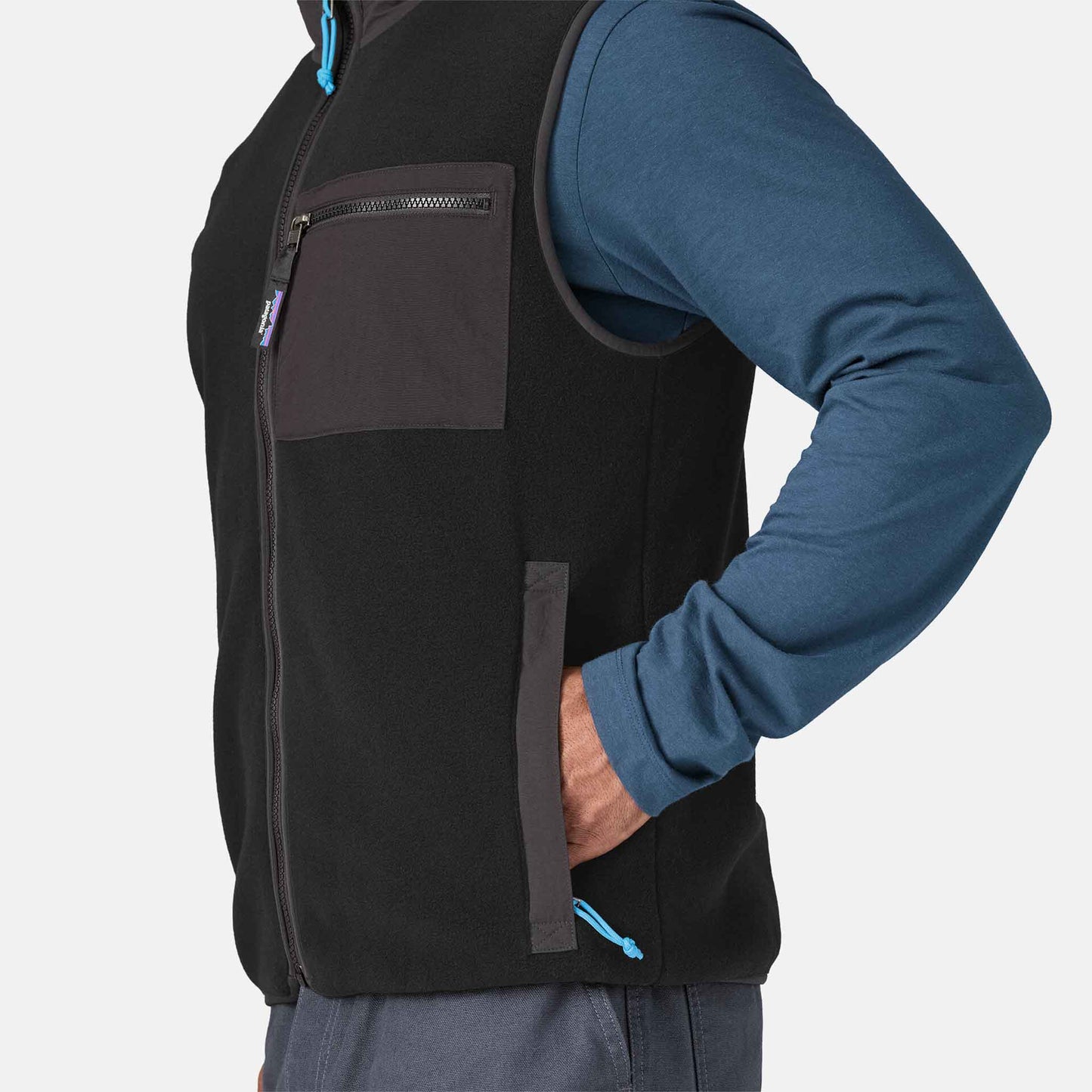 Synch Vest | Black Solid