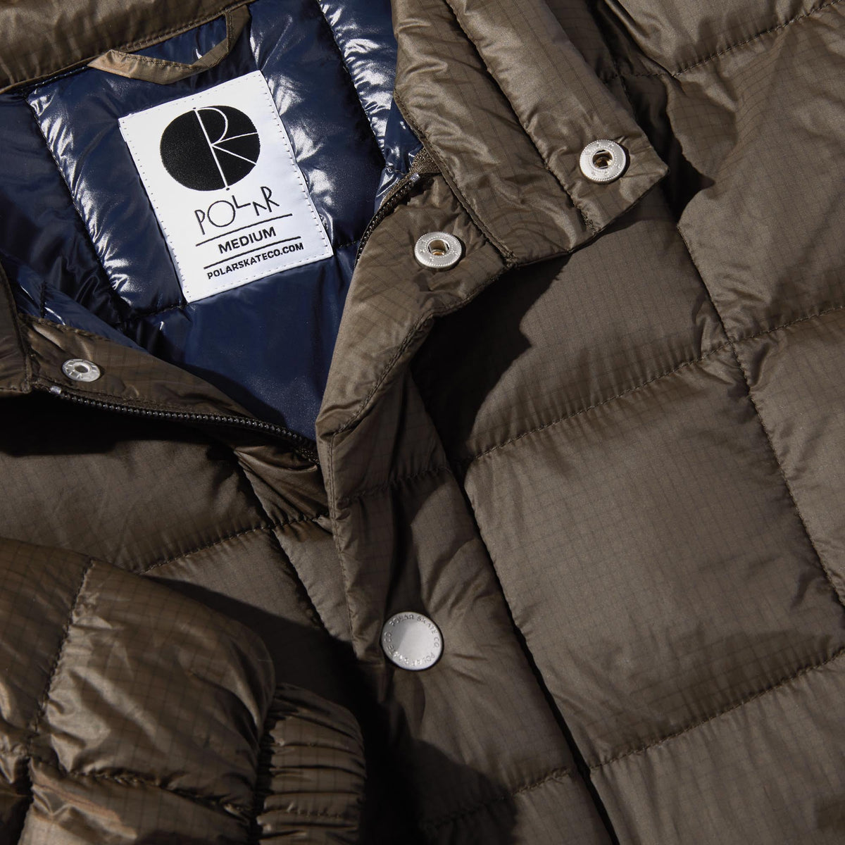 Lightweight Puffer | Brown