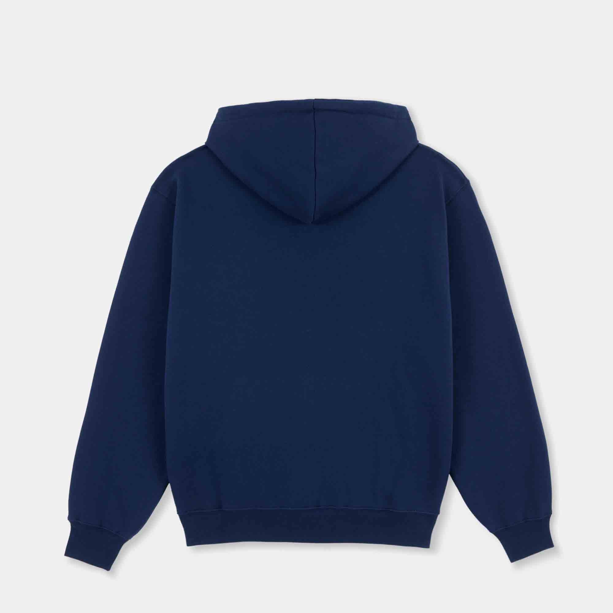 【POLAR SKATE CO】POLAR Dave Hoodie Pink Dress [DARK BLUE] POLAR SKATE CO PINK DRESS DAVE HOODIE - DARK BLUE – Prime