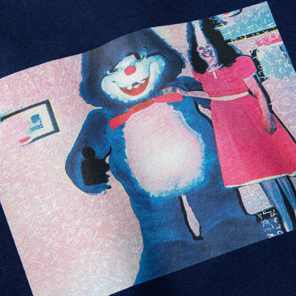 Tee | Pink Dress | Dark Blue