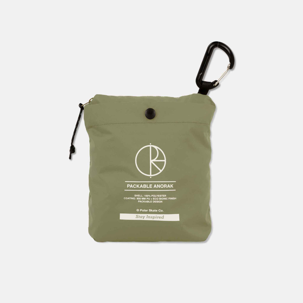 Packable Anorak Jacket | Dirty Green