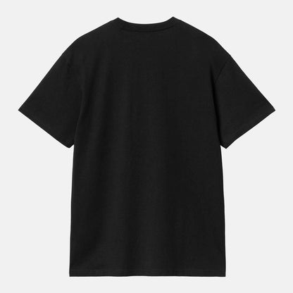 Regular Tee Text Logo | Svart