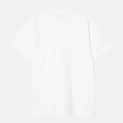 JW Blåmörka Berg Regular Tee | Vit
