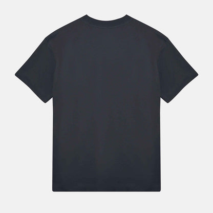 Snöiga träd Boxy Tee | Svart