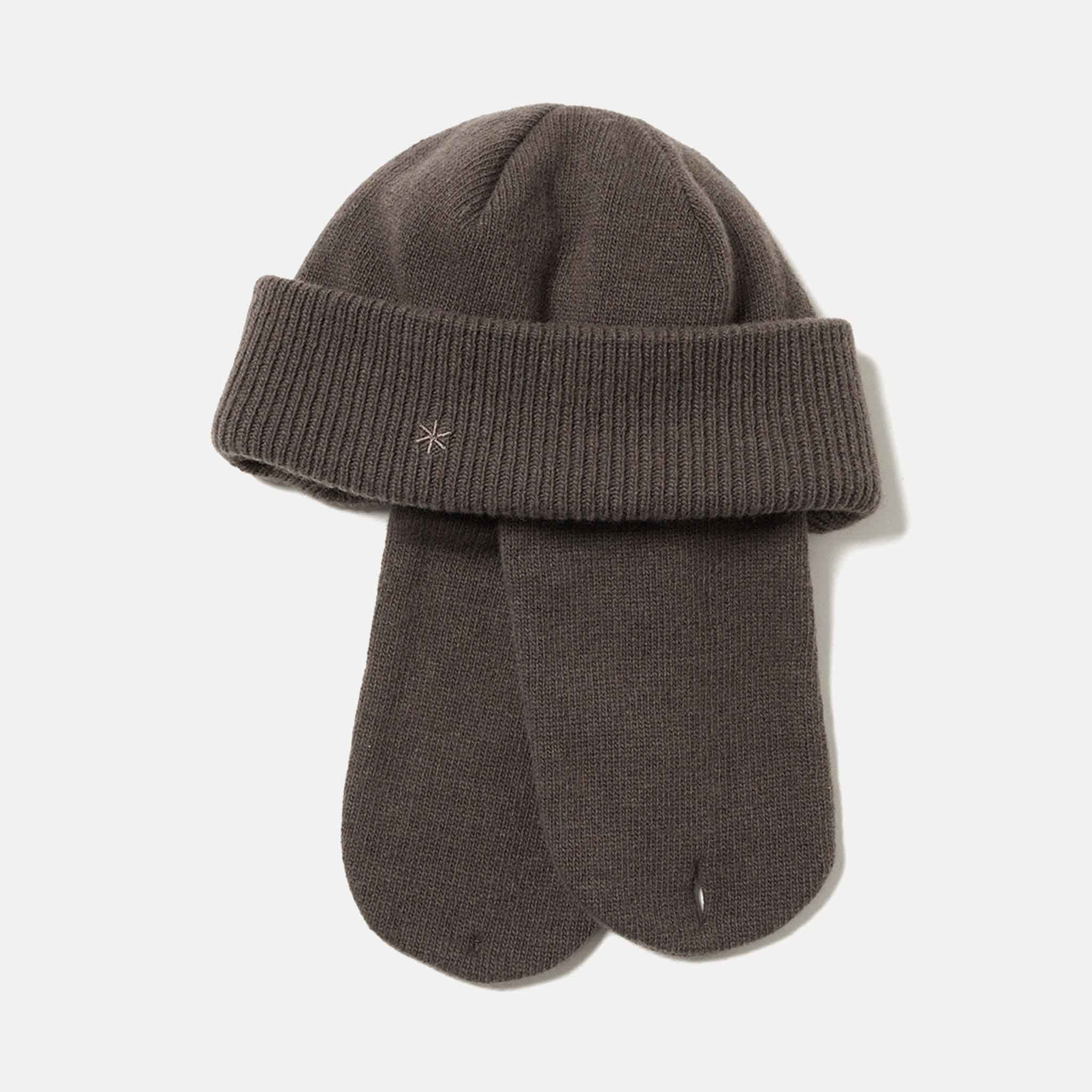 帽子 peak Knit Flight Cap GREY Snow Peak Knit Flight Cap | Grey–INLANDET.se