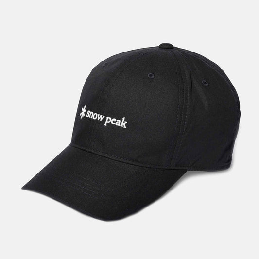 Snow Peak Logo Cap | Black
