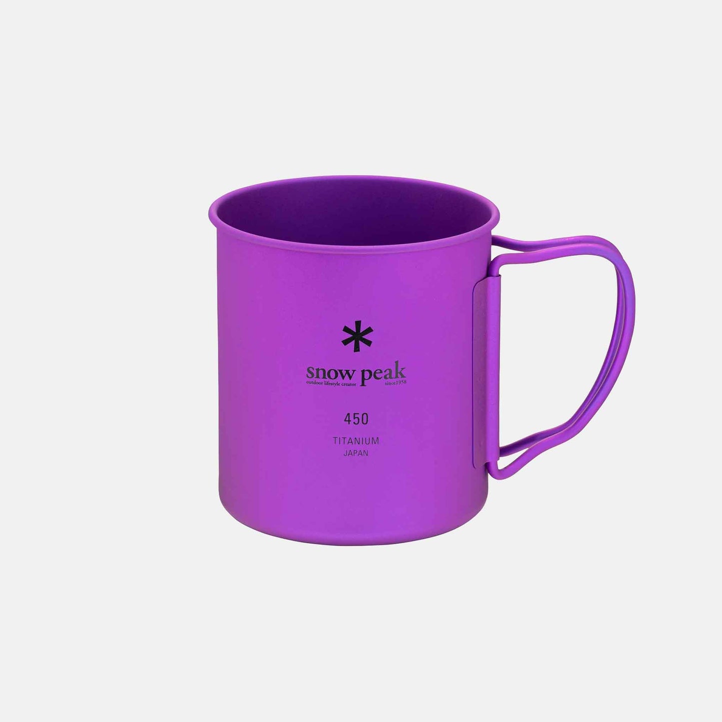 Titanium Single Cup 450 Blue