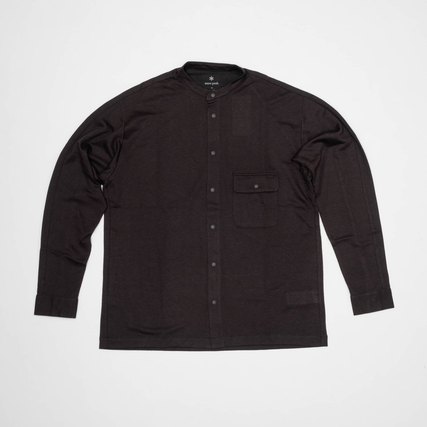 Pe/Wo Grid Shirt | Black